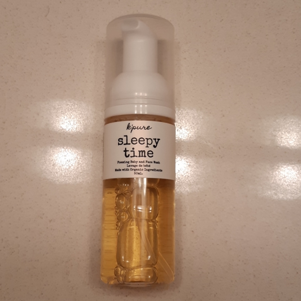 Kipure Sleepy Time Foaming Baby and Face Wash